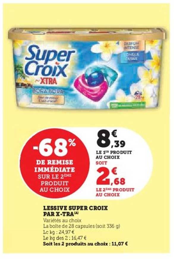 LESSIVE SUPER CROIX PAR X-TRA