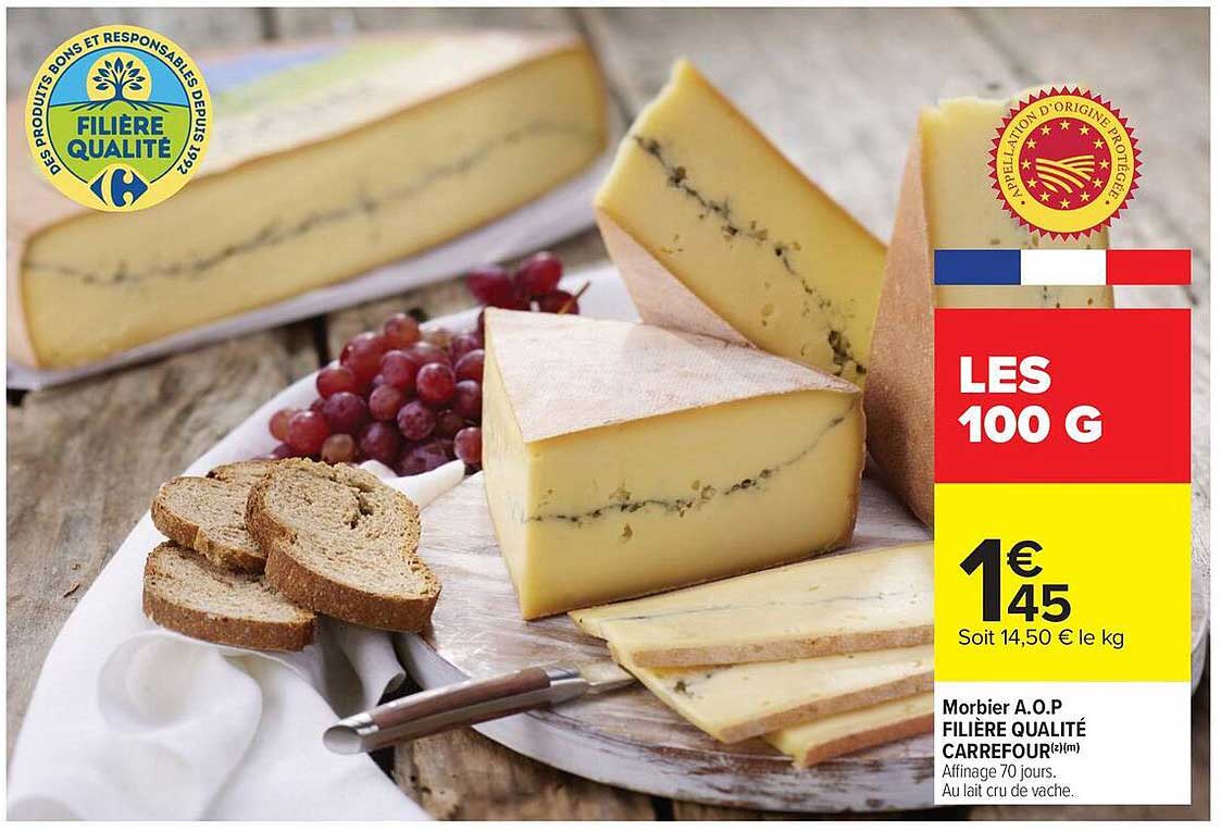 Morbier A.O.P FILIÈRE QUALITÉ