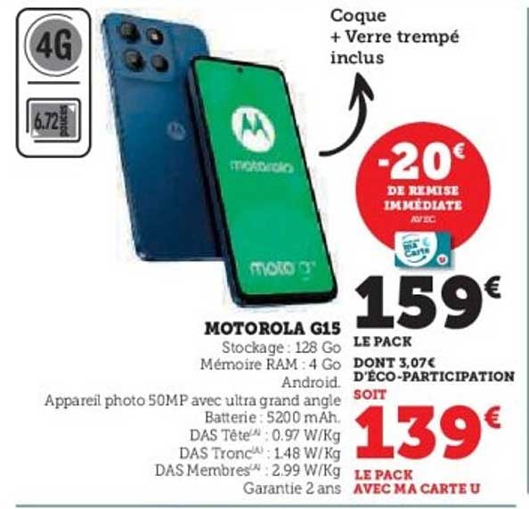 MOTOROLA G15