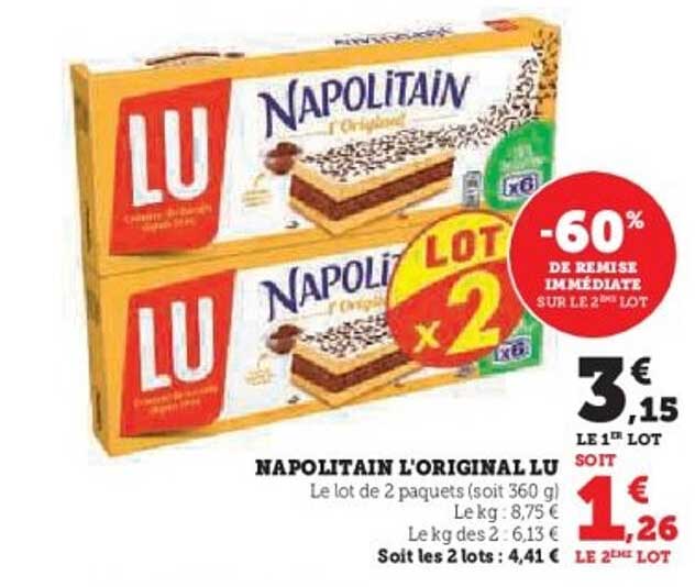 NAPOLITAIN L'ORIGINAL LU
