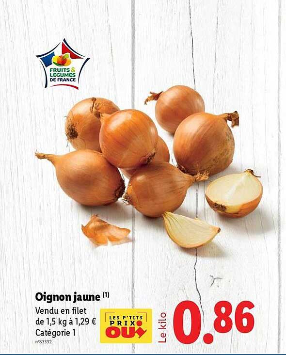 Oignon jaune