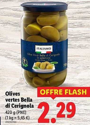 Olives vertes Bella di Cerignola