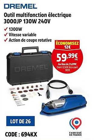 Outil multifonction électrique 3000JP 130W 240V