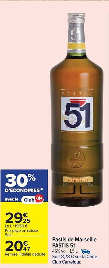 Pastis de Marseille PASTIS 51