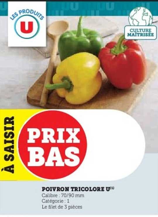 POIVRON TRICOLORE U