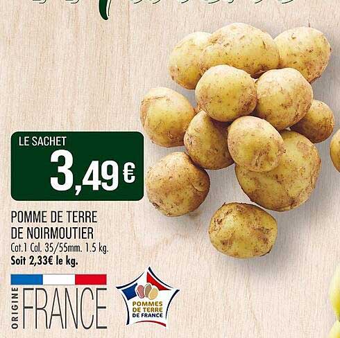 POMME DE TERRE DE NOIRMOUTIER