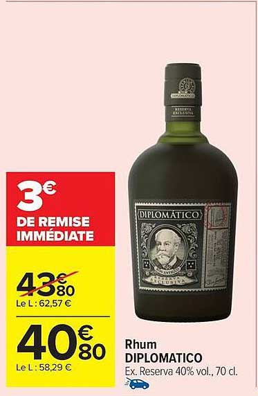 Rhum DIPLOMATICO