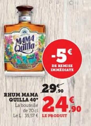 RHUM MAMA QUILLA 40°