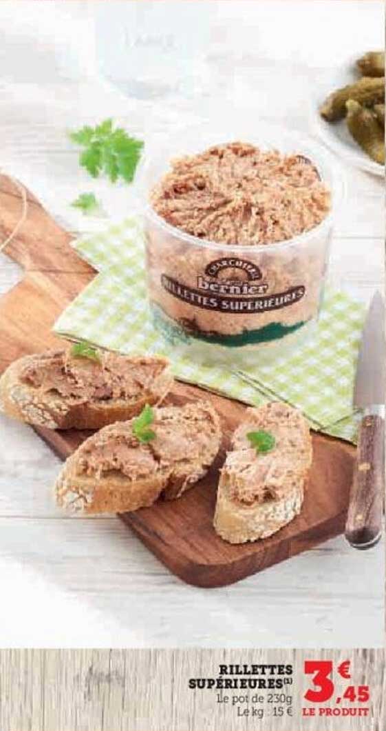 RILLETTES SUPÉRIEURES