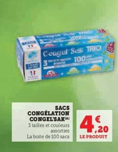 SACS CONGÉLATION CONGEL'SAK(A)