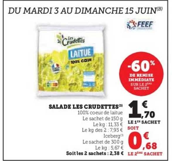 SALADE LES CRUDES