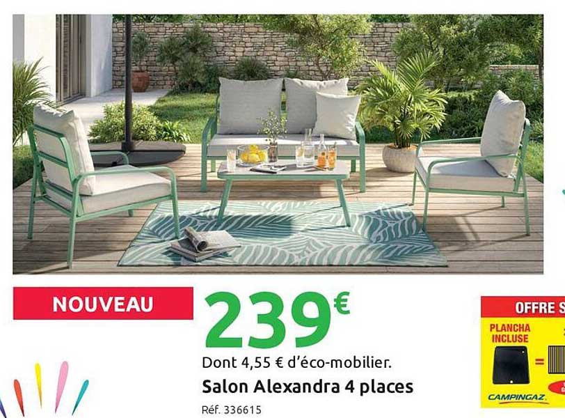 Salon Alexandra 4 places