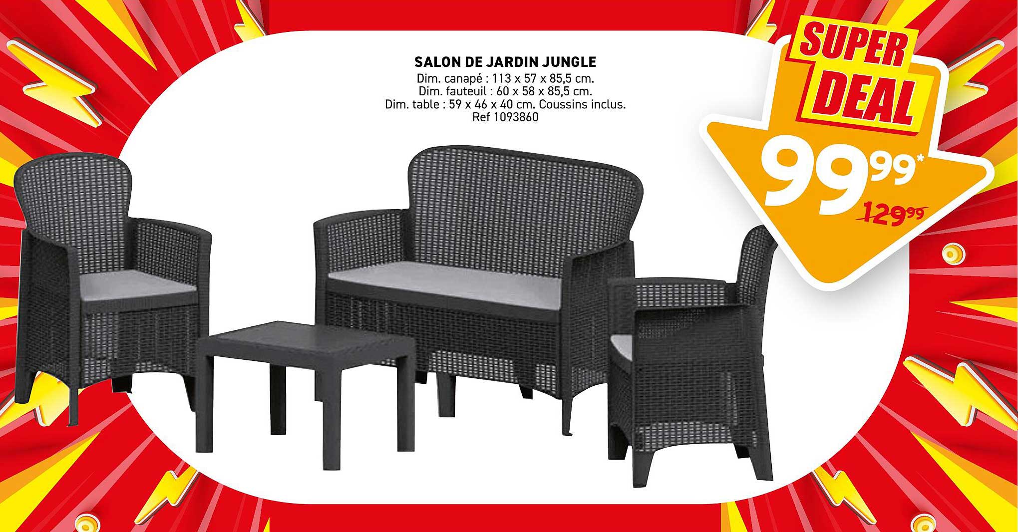SALON DE JARDIN JUNGLE