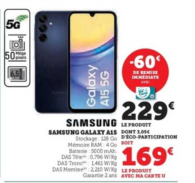 SAMSUNG GALAXY A15
