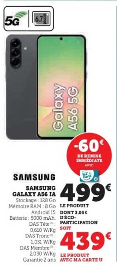 Samsung Galaxy A56 IA