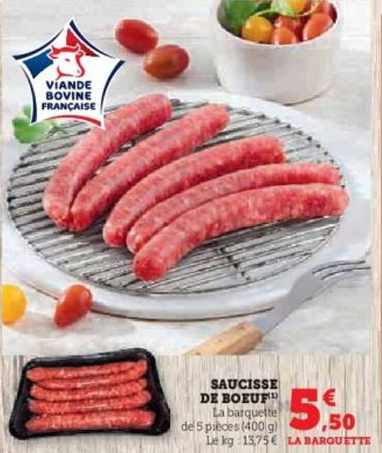 SAUCISSE DE BOEUF