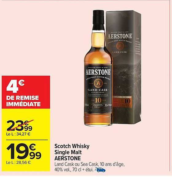 Scotch Whisky Single Malt AERSTONE