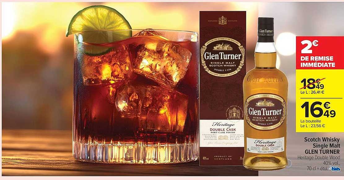 Scotch Whisky Single Malt GLEN TURNER