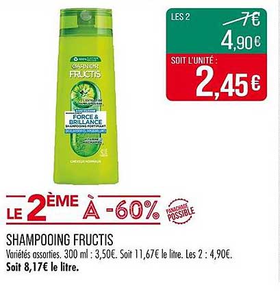 SHAMPOOING FRUCTIS