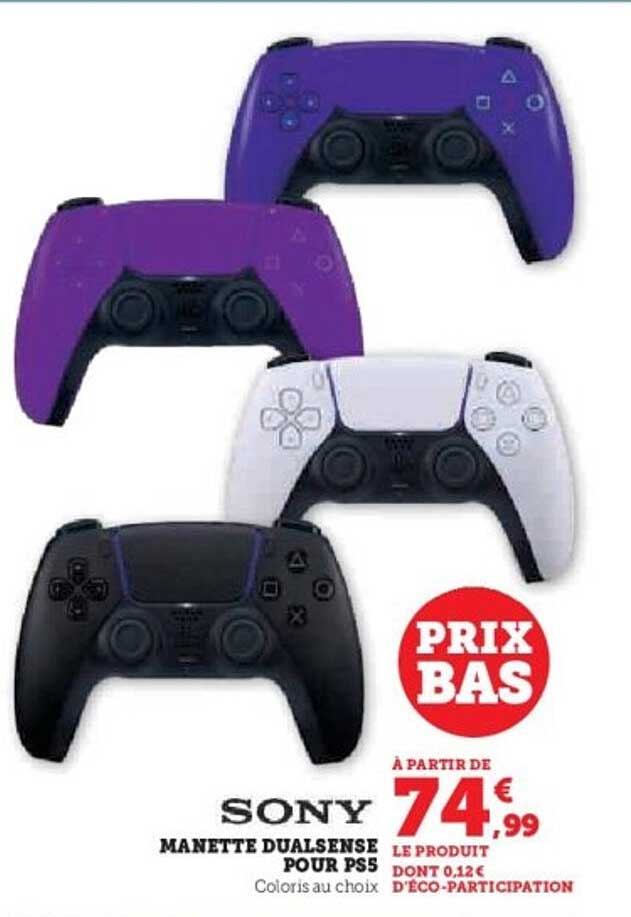 SONY MANETTE DUALSENSE POUR PS5
