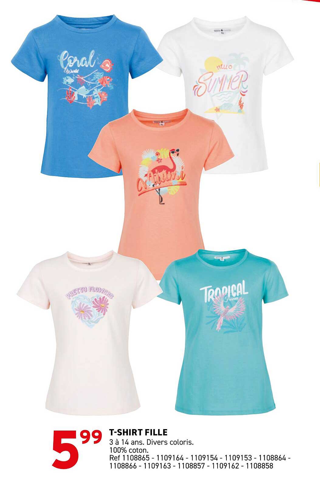 T-SHIRT FILLE