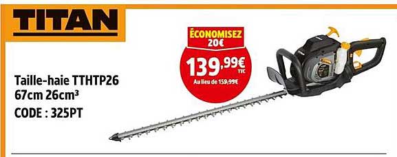 Taille-haie THTP26 67cm 26cm³