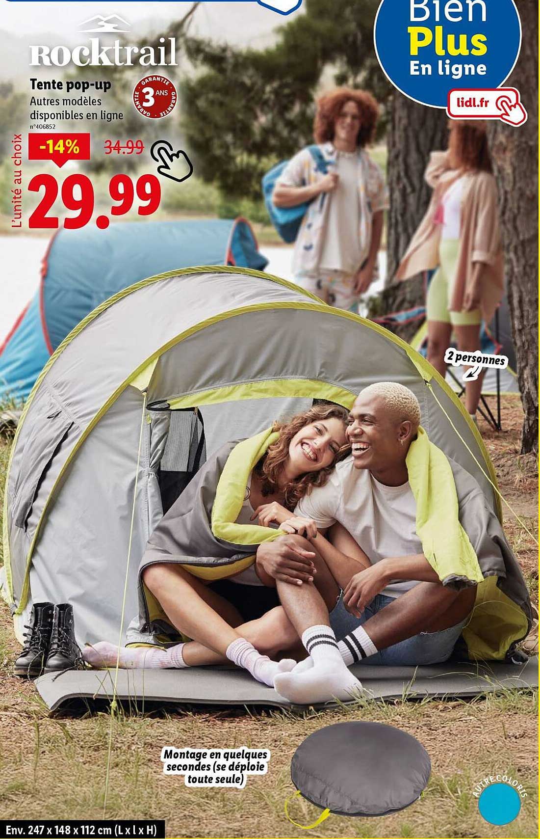 Tente pop-up