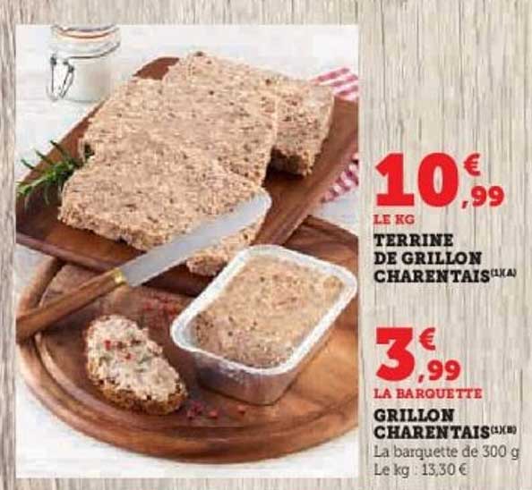 Terrine de Grillon Charentais