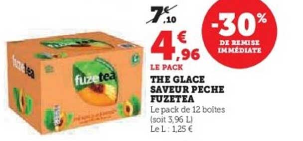 THE GLACE SAVEUR PECHE FUZETEA