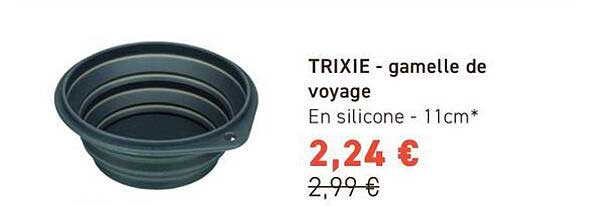 TRIXIE - gamelle de voyage