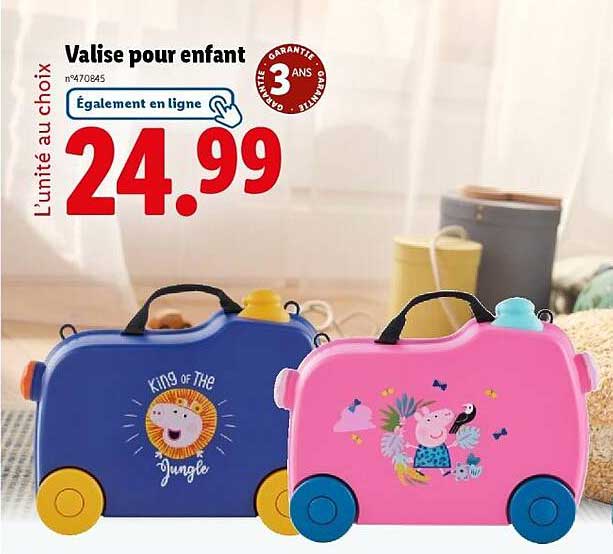 Valise pour enfant