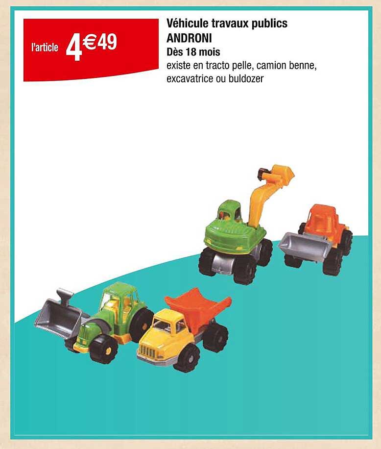Véhicule travaux publics ANDRONI