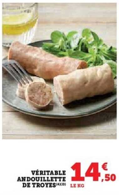 VÉRITABLE ANDOUILLETTE DE TROYES (4xD)