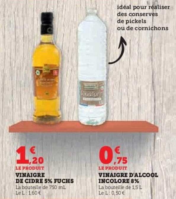 VIN AIGRE DE CIDRE 5% FUCHS