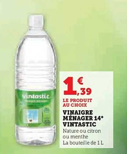 Vinaigre Ménager 14° Vintastic