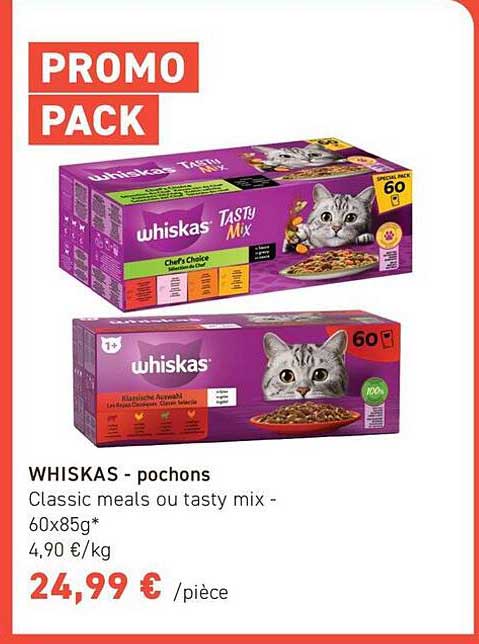 WHISKAS - pochons