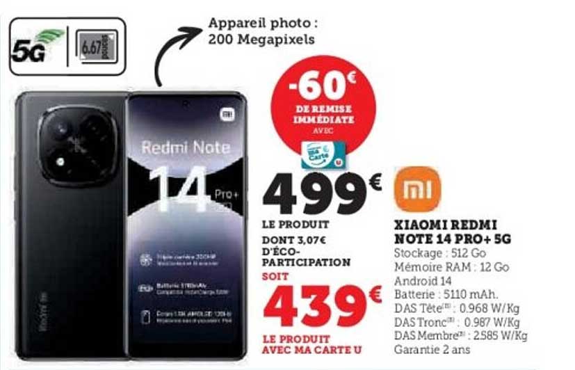 XIAOMI REDMI NOTE 14 PRO+ 5G