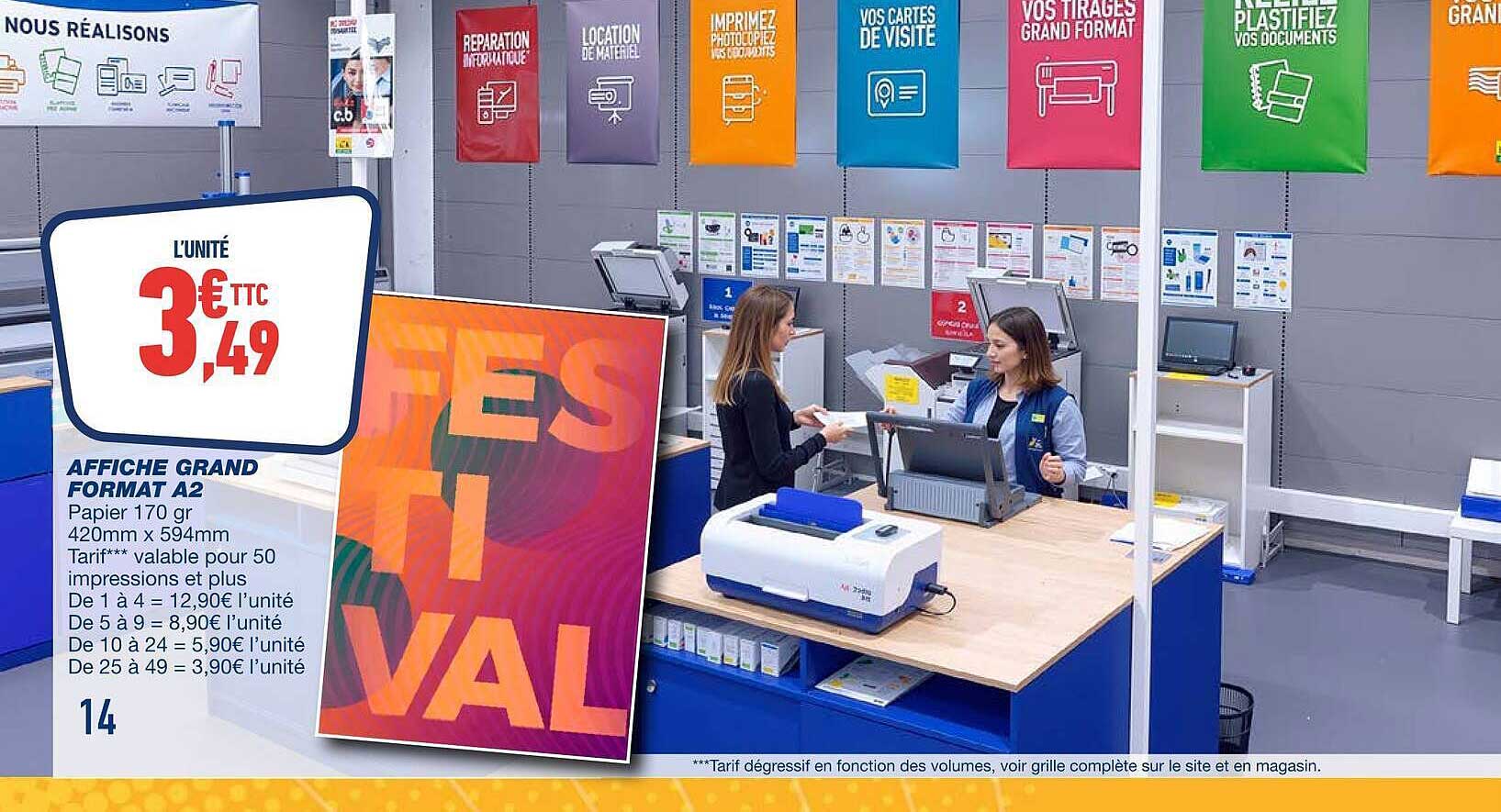 AFFICHE GRAND FORMAT A2