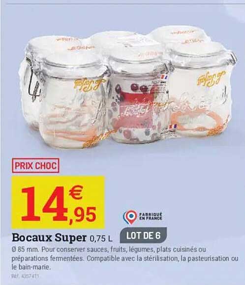 Bocaux Super 0,75 L