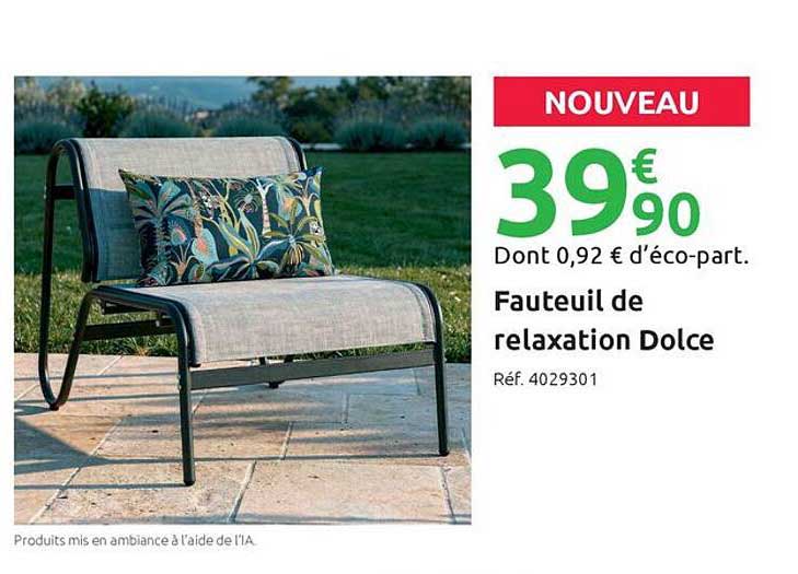 Fauteuil de relaxation Dolce