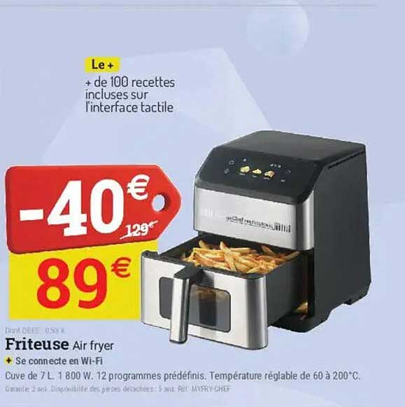 Friteuse Air fryer