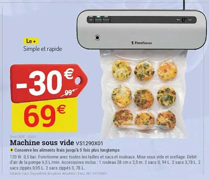 Machine sous vide VS1290X01