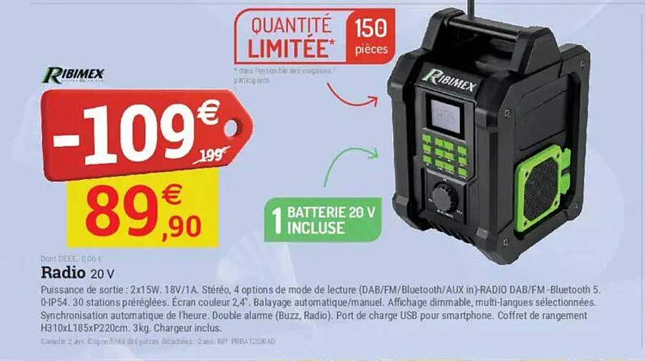 Radio 20 V
