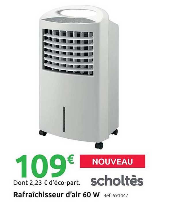Rafraîchisseur d'air 60 W