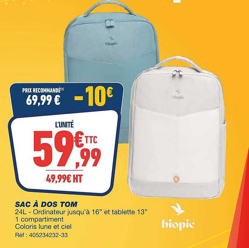 SAC À DOS TOM