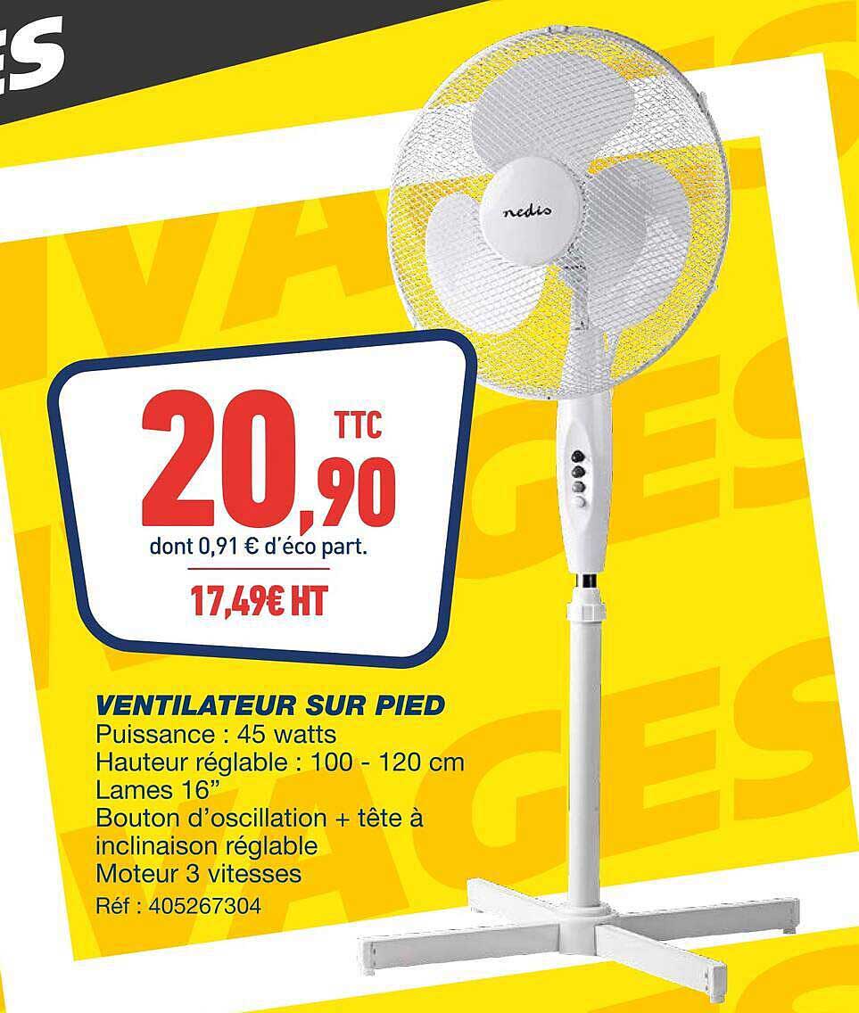 VENTILATEUR SUR PIED