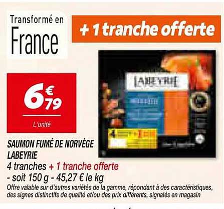 + 1 tranche offerte