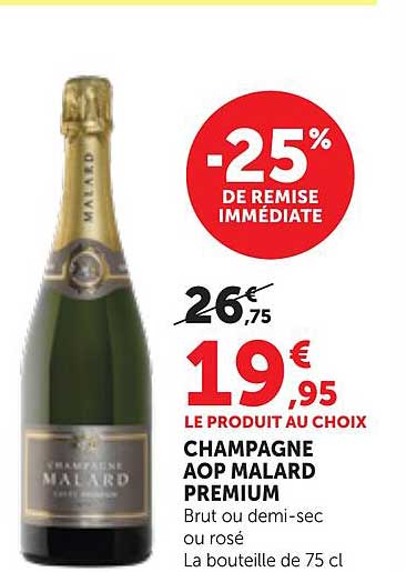 -25% DE REMISE IMMÉDIATE