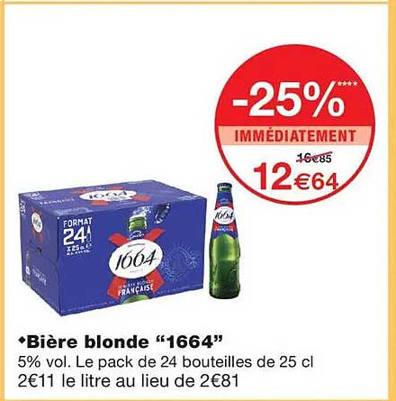 -25% IMMÉDIATEMENT