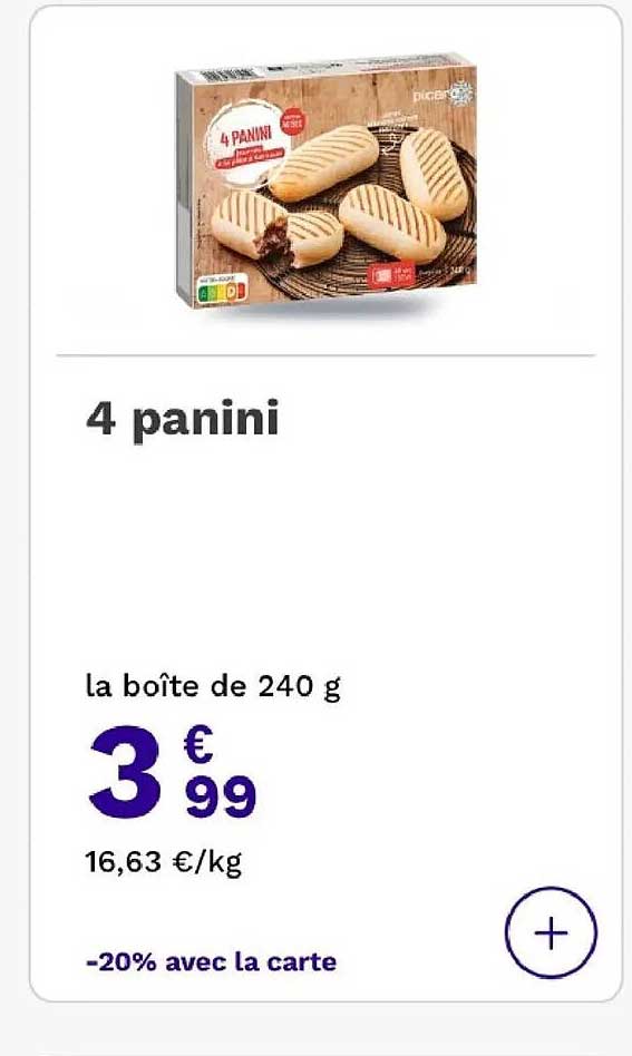 4 panini